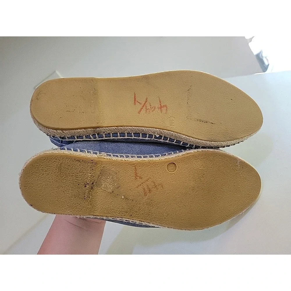 Vince blue suede